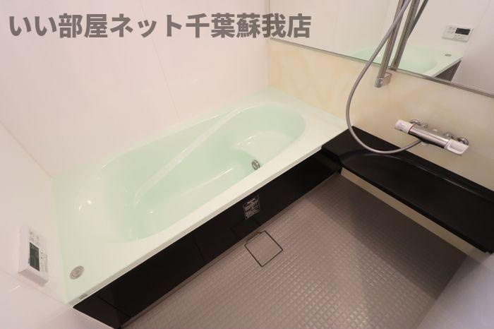 サニーフォレスト　Ａ棟の浴室|日々の疲れを癒すお風呂付です