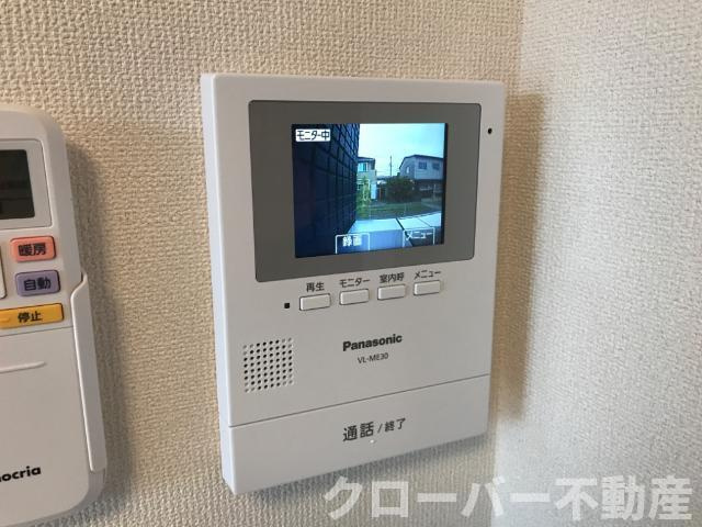 ラ・フォルテⅢのセキュリティ|カメラ付インターホン