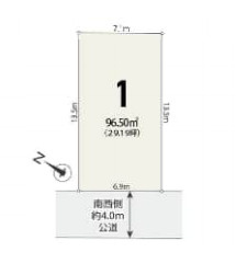 上尾市大字原市0631①　新築一戸建て　01の区画図|1号棟
