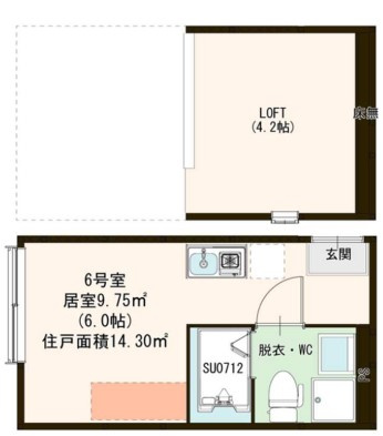 ハーモニーテラス千川Ⅱの間取り