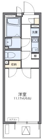 レオネクストカサミラⅡの間取り|代表的な間取のため実際の間取とは異なる場合があります