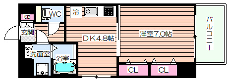 【間取り】 | アスヴェル梅田WEST