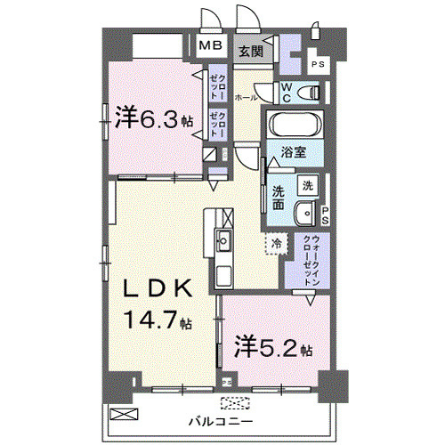ST.TOKYOの間取り