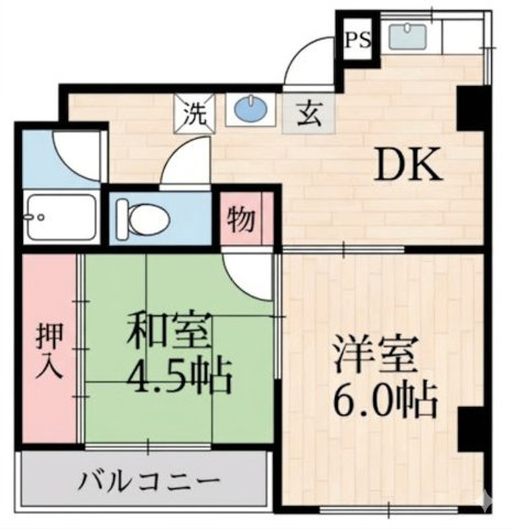【間取り】 | 春日マンション