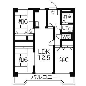 【間取り】 | ふぁみーゆ月見坂