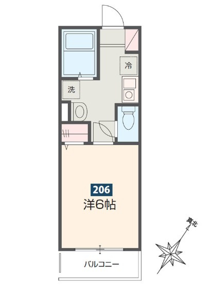 MELDIA新座の間取り