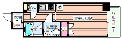 【間取り】 | アスヴェル江戸堀