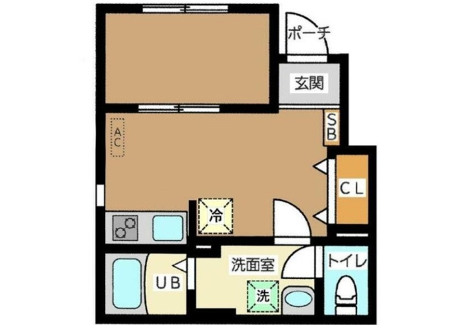 【間取り】 | AZURE Meguro Gohongi