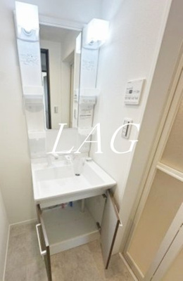 【洗面所】 | ベイルームハイム大和中央Ａ | 独立洗面台です。