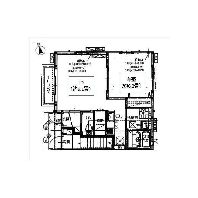 アムール3292の間取り