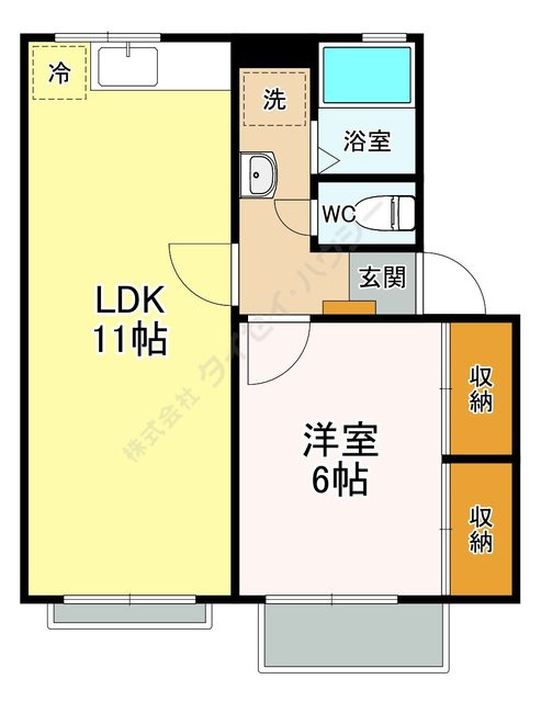 みどりハウスの間取り