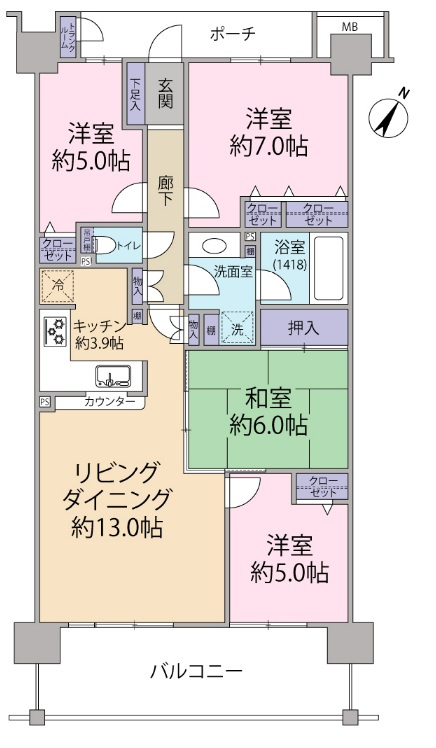 エル・スタージュ　3階