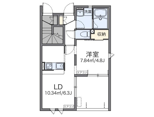 レオネクストプロキオンの間取り|代表的な間取のため実際の間取とは異なる場合があります