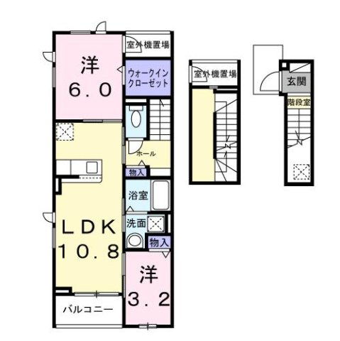 エテルノ　アルドールの間取り