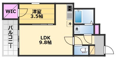 【間取り】 | ジーメゾン磯上町