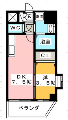【間取り】 | アクアシティ日赤通　★プライスホームなら仲介手数料が割引価格です！★
