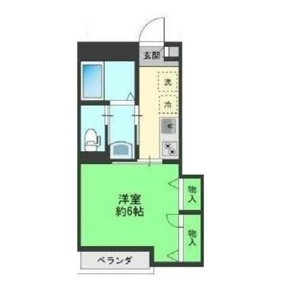 ＫＴビル常盤台の間取り|間取りです。