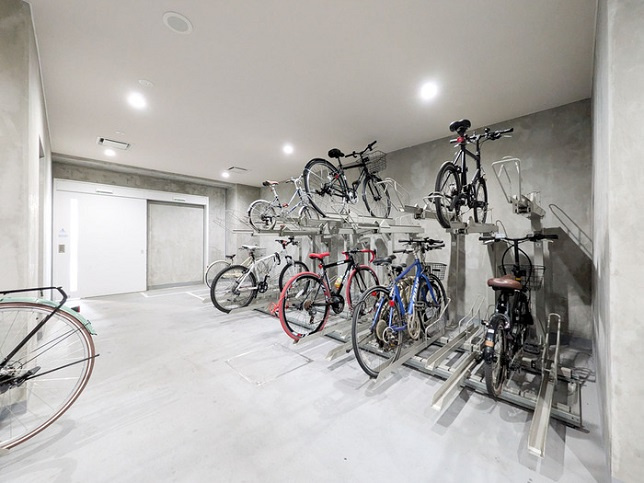 台東区台東２丁目の賃貸マンションのその他|駐輪場
