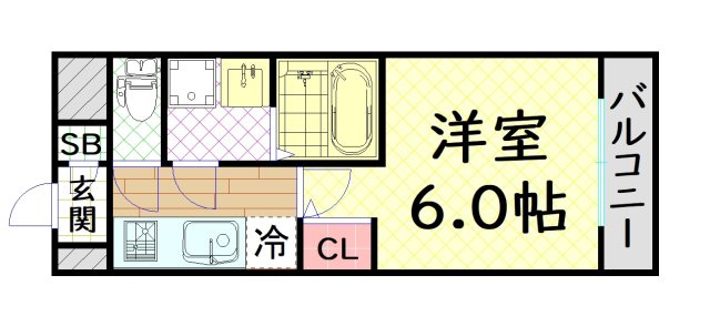 【間取り】 | エスリード弁天町ポートヴィラ