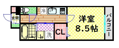 【間取り】 | サニーキャンプ東雲Ⅱ