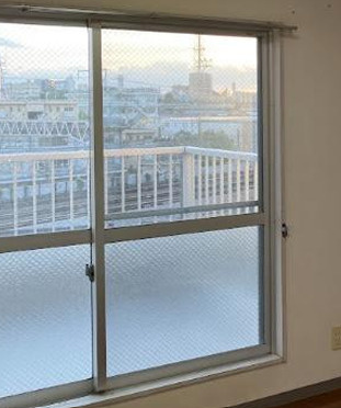 田端シティークレストのバルコニー