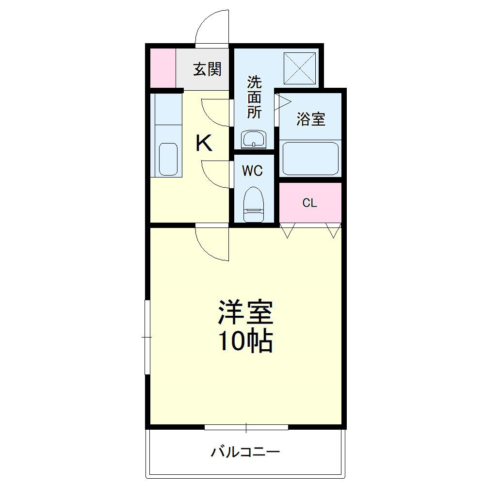 プレジールⅡ の間取り