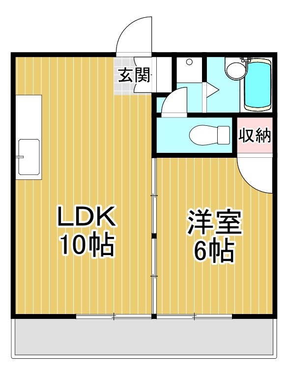 権藤ビルの間取り