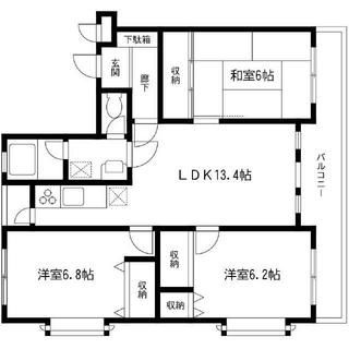 【間取り】 | エスペラン相模大野(エスペランサガミオオノ)