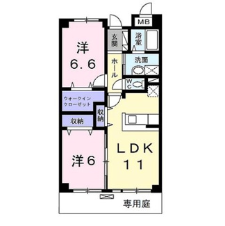 【間取り】 | フルール野色
