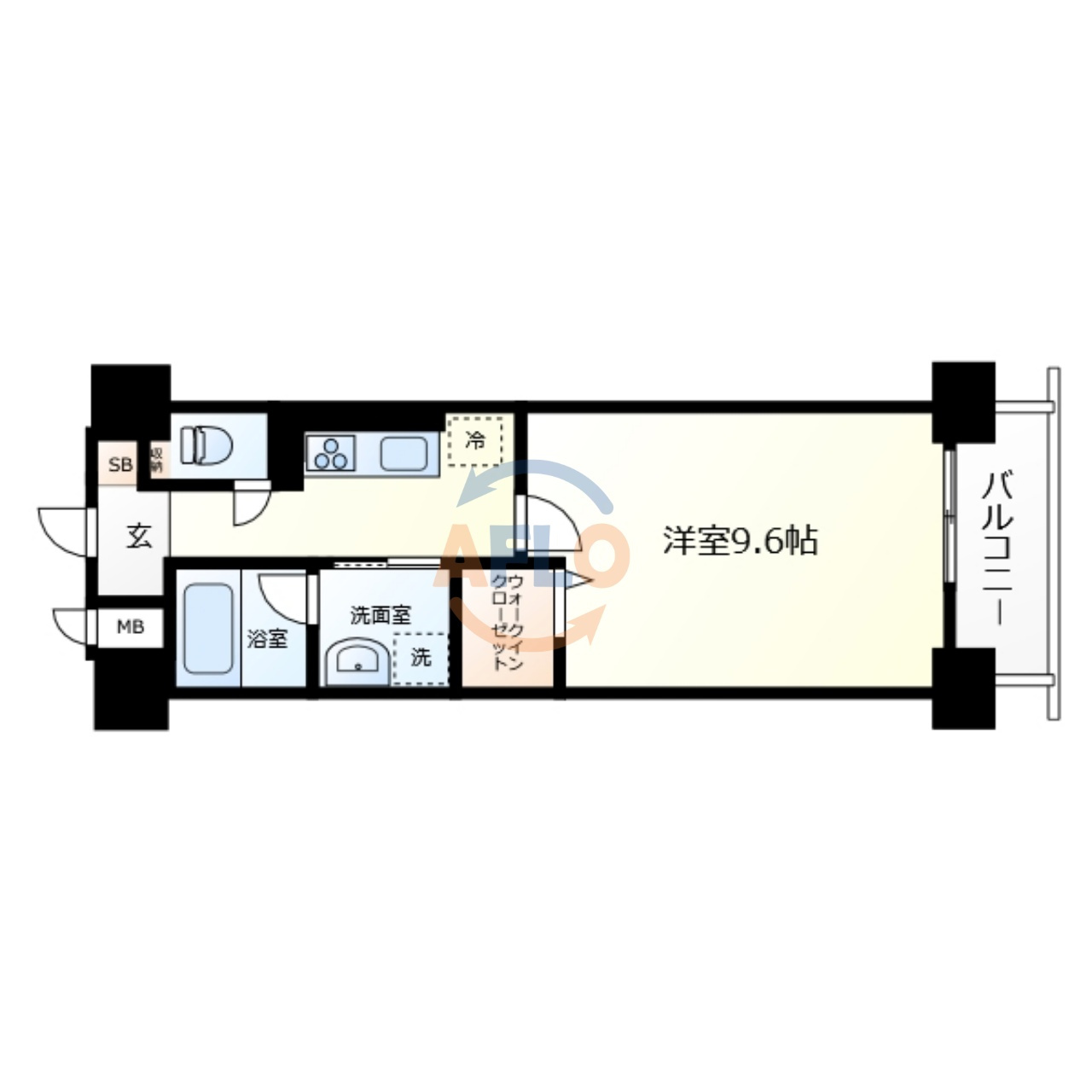 京橋イーストガーデンの間取り|京橋イーストガーデン　外観