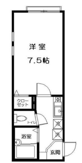 エスポワール新宿の間取り