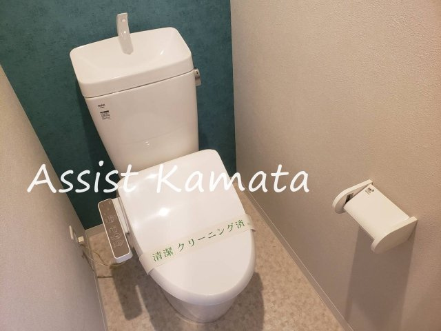 リバーコーポ６５のトイレ|写真は同タイプの別号室です