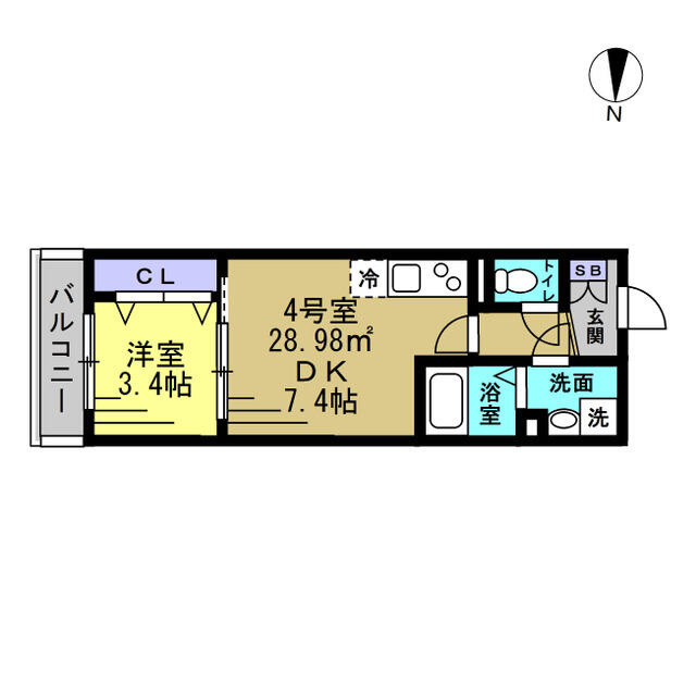 ルミナ南流山の間取り