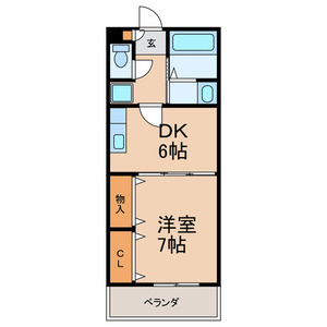 シャンテ薫の間取り
