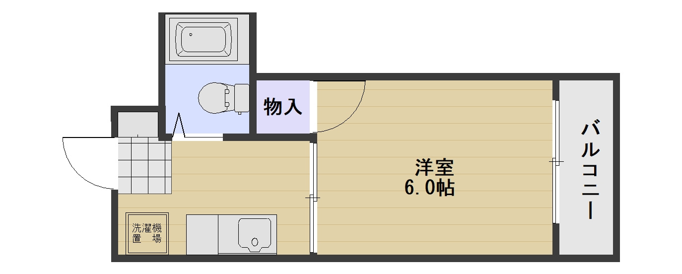 サンジェルマン中納言の間取り