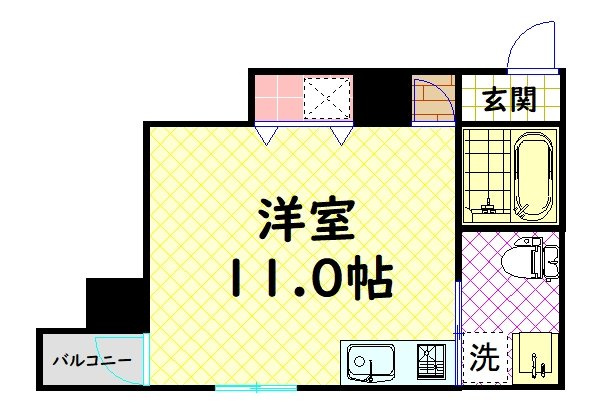 【間取り】 | ディアコート宿屋町