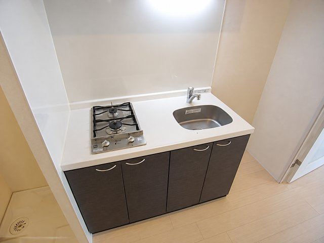 京都市東山区二町目の賃貸マンションのキッチン