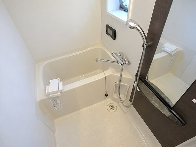 京都市東山区二町目の賃貸マンションの浴室