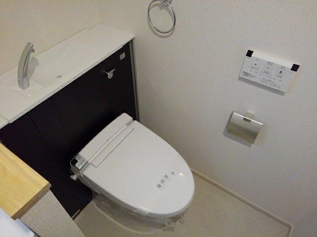 クレメントハウスのトイレ