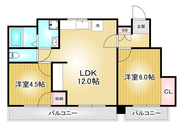 Mt.crown名駅南Ⅱ|名古屋市の賃貸ならMy賃貸の間取り|Mt.crown名駅南Ⅱ