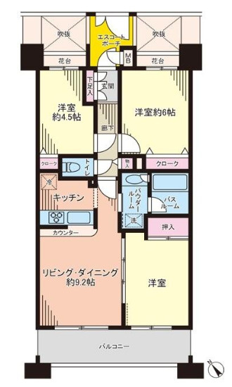 グランシティ東京イーストⅡの間取り