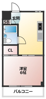 【間取り】 | 第二コーポアイーズ