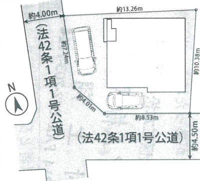 【区画図】 | 新築　京王相模原線　JR横浜線　橋本駅　町屋４