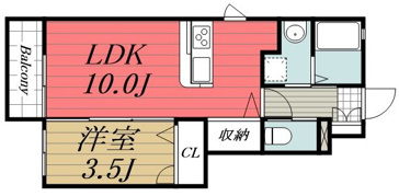 【間取り】 | スペランツァ　壱番館