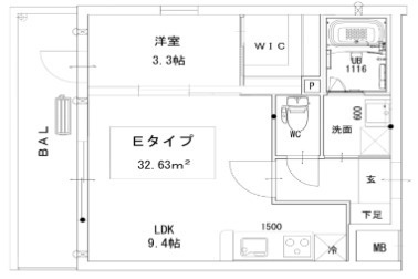 【間取り】 | ソシオス春日駅前　★プライスホームなら仲介手数料が割引価格です！★
