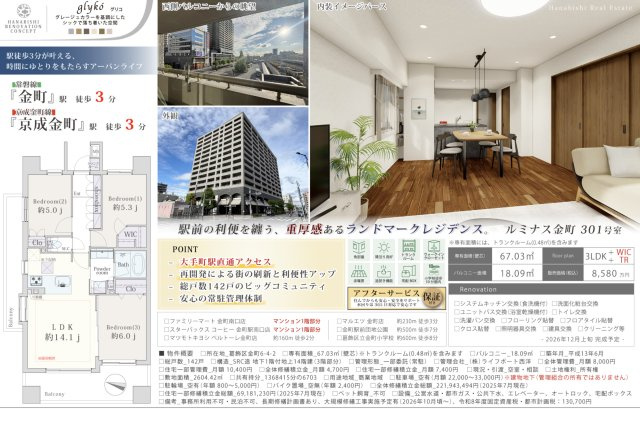 【その他】 | ルミナス金町　仲介手数料無料＋40万円現金プレゼント中