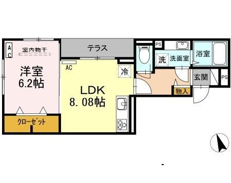 Akarenga浅草の間取り