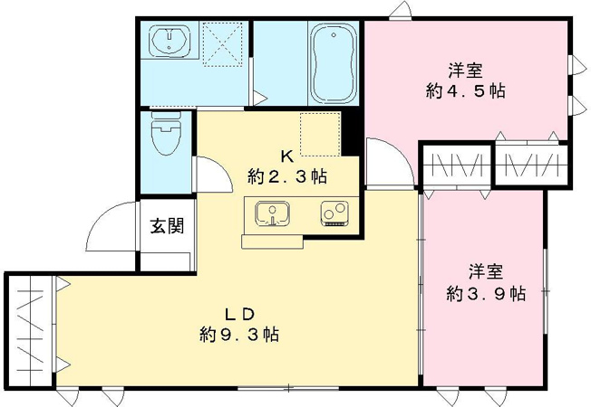 【間取り】 | パセオ ヴィラ