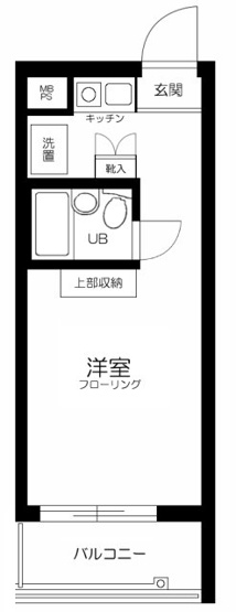 【間取り】 | 日神パレス方南町第二