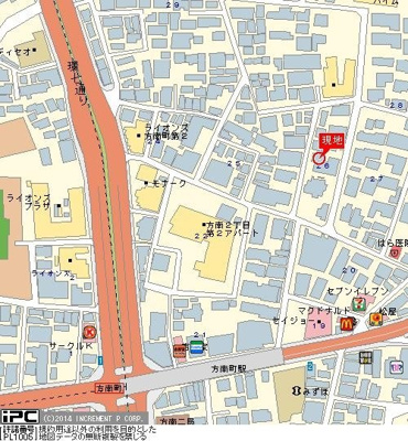 【地図】 | 日神パレス方南町第二